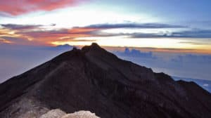 agung volcanoes, mountain agung,