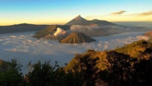 gunung kelud, volcanoes, volcano, mountain