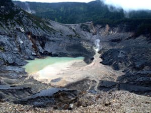 mount tangkuban perahu, volcanoes, volcano