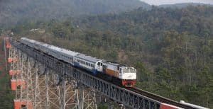 train in indonesia