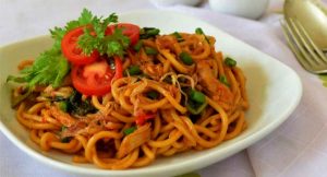 Indonesian Noodle Dishes (Mie Gomak)