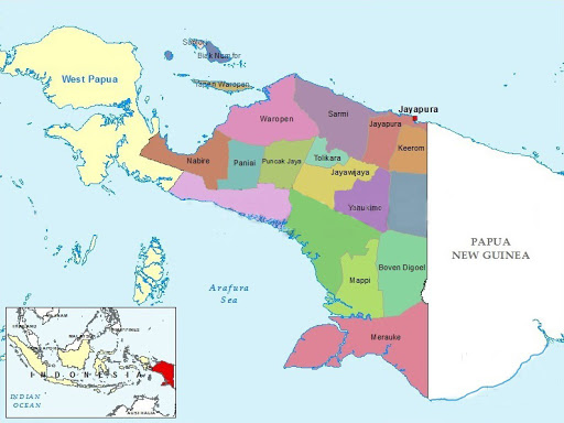Largest Island in Indonesia?