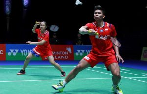 Indonesian badminton players
