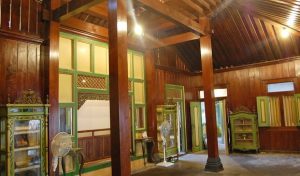 Inside of Traditional House of Javanese - Joglo