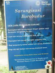 Etiquettes When Visiting Borobudur (rules in Borobudur Temple)