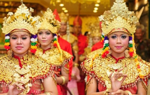 traditional dances from south sumatra