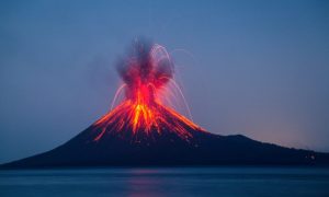 volcanoes in indonesia