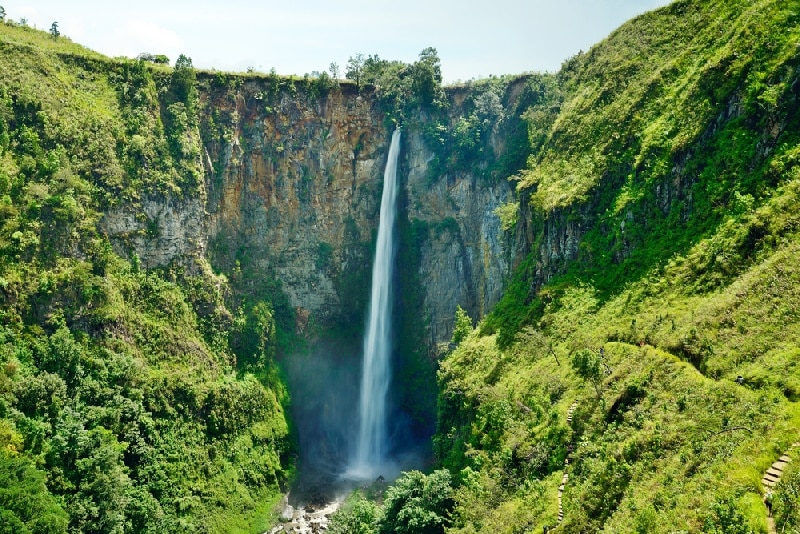 Highest Waterfall in Indonesia