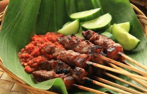 indonesian satay dishes