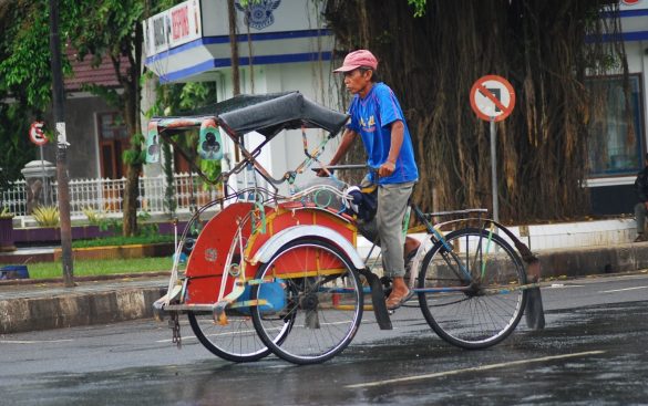 traditional transportation in indonesia