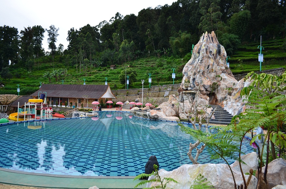 Natural Hot Spring in Indonesia