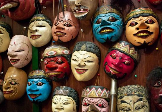types of traditional indonesian mask