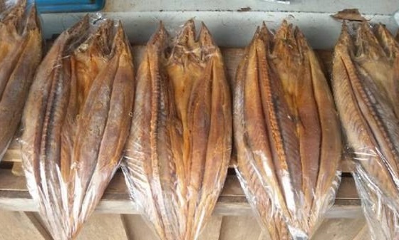 Types of Salted and Dried Fish in Indonesia (tenggiri)