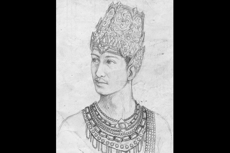 Ruler of the Ancient Kingdom in Indonesia