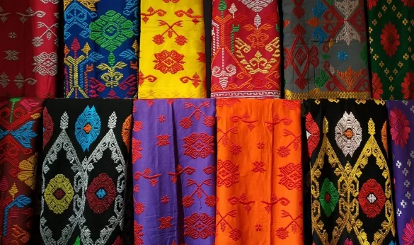 Indonesian Traditional Textile outside Batik