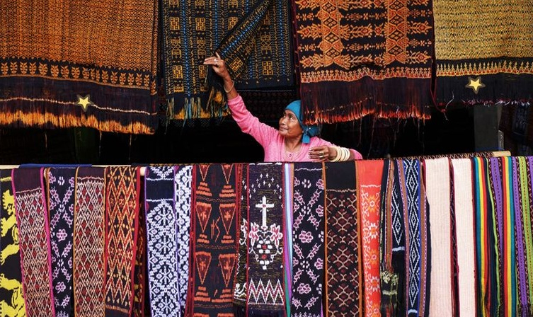 Indonesian Traditional Textile outside Batik